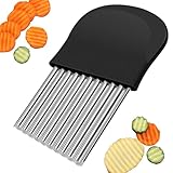 Wellenschneider,14x9,5 cm Riffelmesser Wellenmesser Kinder Wellenschnittmesser...