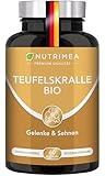 Teufelskralle Kapseln BIO | Reine Afrikanische Teufelskrallenwurzel OHNE...