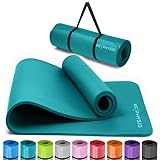 KG Physio Yogamatte Rutschfest und Gepolstert - Yoga Matte mit Tragegurt,...