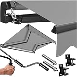 KESSER® Gelenkarmmarkise Markise Gelenkmarkise 300 x 250cm Terrassenmarkise...