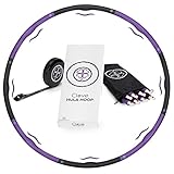 Clove ® Hula Hoop Reifen 1,2kg für Erwachsene zum Abnehmen inkl. Tasche &...