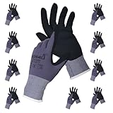 kör4u 10 Paar Arbeitshandschuhe Elite, atmungsaktiv und beschichtet, als...