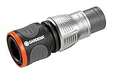 Gardena Premium Schlauchverbinder 13 mm (1/2 Zoll) - 15 mm (5/8 Zoll): Adapter...
