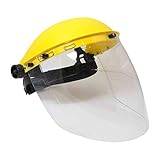 Viwanda Gesichtsschutz Aero mit klarem Polycarbonat Visier EN 166, Schutz für...