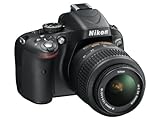 Nikon D5100 SLR-Digitalkamera (16 Megapixel, 7.5 cm (3 Zoll) schwenk- und...