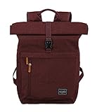 travelite Handgepäck Rucksack mit Laptop Fach 15,6 Zoll, Gepäck Serie BASICS...