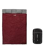 Lumaland Where Tomorrow Doppelschlafsack 190 x 150 cm - 2-Personen Schlafsack,...