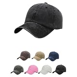 Aomig Basecap Unisex, Retro Baseball Cap Herren und Damen, Einstellbare Kappe...