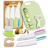 Veraing 7 Stück Kinderküchenmesser Set, Montessori Messer Kindermesser...
