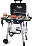 Smoby - Barbecue Kindergrill - Grill mit mechanischen Kunststoff-Flammen und...