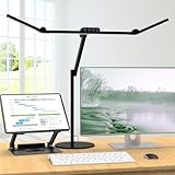 1500 Lumen Schreibtischlampe LED dimmbar – 24W Tageslichtlampe mit Sockel und...