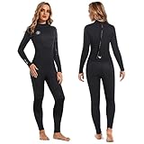 Neoprenanzug Damen Neopren Thermo Schwimmanzug - 3MM UV Schutz Herren Tauchanzug...