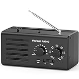 Transistorradio AM FM – Tragbares Radio mit bestem Empfang, eingebautem...