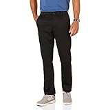 Amazon Essentials Herren Golf-Stretchhose, Gerade Geschnitten, Schwarz, 40W /...