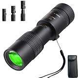 Verbessert 10-300x40 Monokular Teleskop Fernrohr für Erwachsene, Zoom Mit BAK4...