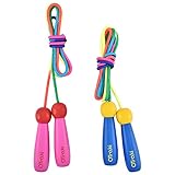 OTraki Verstellbare Springseil Kinder 2 St¨¹ck Rope Skipping Seil mit...