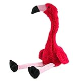 Kögler 76502 - Labertier Flamingo Peet, ca. 34,5 cm groß, nachsprechendes...