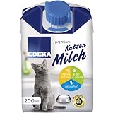 Hunde EDEKA Katzenmilch 200ml | Milch für Katzen im Tetrapack