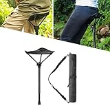 Stylebest Klappbarer Campingstuhl – Einbeiniger Teleskopklappstuhl...
