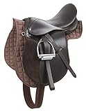 Kerbl Sattelset (Farbe braun, für Haflinger, Sattelgröße 17,5 Zoll,...