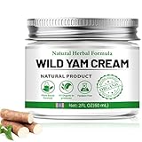 Wild Yam Cream,Wild Yam Cream Organic,Organic Enriched Wild Yam Creme,Wild Yams Creme Bio 90g,Wild Yam Creme für Hormon Gleichgewicht,Women's Topische Organic Wild Yam Wurzel Creme für alle Hauttypen
