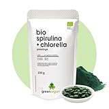 Bio Spirulina + Chlorella - 400 Tabletten 200 g - 500 mg pro Tablette -...