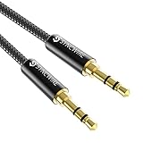 Syncwire 3.5mm Audio Kabel Nylon Geflochtenes 1M Klinke auf Klinke kabel für...