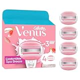 Gillette Venus ComfortGlide Spa Breeze Damenrasierklingen, 4 Ersatzklingen für...