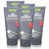 Kamill Handcreme MEN 5er Set (5x75ml) - pflegt und schützt mit Bio Kamille und...