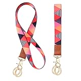 Vicloon Schlüsselband, Lanyard Umhängeband und Schlüsselbänder Wristlet,...