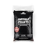 BURNHARD Holzpellets 10 kg, Grillpellets für Pizzaofen, Pelletsmoker & Gasgrill...