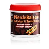 CristinenMoor Pferdebalsam mit Moor und Teufelskralle - wärmend, Pferdesalbe...