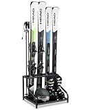 FHXZH Ski-Aufbewahrungsregal für die Garage – freistehende Skihalter für 4...