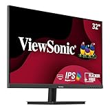 ViewSonic VA3209M 32 Zoll IPS Full HD 1080p-Monitor mit dünnen Einfassungen, 75...