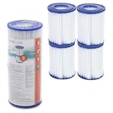 4 Stück Bestway Filter Kartuschen für Pool Swimmingpool Pumpen Intex...