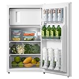 Comfee RCD80WH3(E) Kühlschrank mit Gefrierfach/ 80L Kleiner Kühlschrank/mit 12...