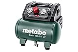 Metabo Kompressor Basic 160-6 W OF (Kessel 6 l, Max. Druck 8 bar, Ansaugleistung...