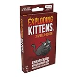 Exploding Kittens, Exploding Kittens 2-Spieler-Edition, Grundspiel, Partyspiel,...