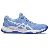 Asics Damen Gel-Tactic 12 Sneaker, Light Sapphire White, 44 EU