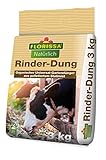 Florissa Natürlich Bio Rinder-Dung Universaldünger | pelletiert für einfache...