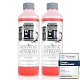 PURIVITA - Universal Entkalker Kaffeevollautomat (2x 750ml) Entkalker...