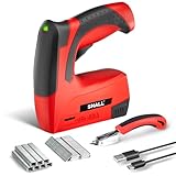 SHALL 4V Akku-Nagler-/Tacker-Set (2-in-1), Akku-Dekorationstacker mit 2500...