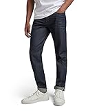 G-STAR RAW Herren 3301 Slim Selvedge Jeans, Blau (3d raw denim 51014-B454-1241),...