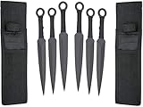 VIKING GEAR® 6X EXPENDABLE Wurfmesser Profi Kunai ca. 22,5 cm - Throwing Knife...
