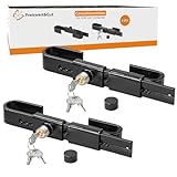 Preiswert&Gut 2x Containerschloss verstellbar von 22 bis 43 cm inkl. 2...