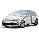 CICMOD Halbgarage Auto, Winter Autoabdeckung für EIS Sonne Staub Schutz...