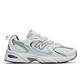 New Balance Herren 530 Sneaker, Weiss/BLAU (110), 40 EU