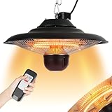 Ollewiellan Deckenheizstrahler, Deckenheizstrahler Outdoor 1500/2000W,mit 2...