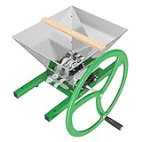 Wiltec Obstmühle mit 7L Trichter und runder Handkurbel Obsthäcksler leicht zu...