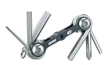 Topeak Unisex – Erwachsene Mini 6 Multitool, Silber, 6,6 x 2,8 x 1,8 cm